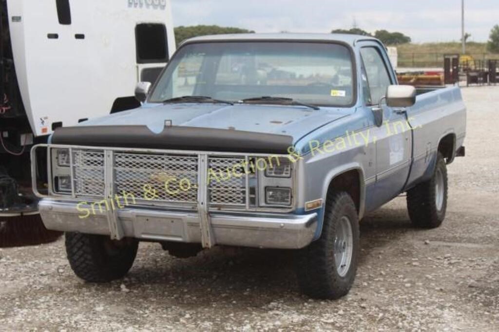 1985 CHEVY SILVERADO 4X4, 6.2 DIESEL