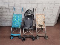 3 folding stroller