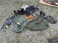 Hunting Bags, Boots, Snowshoes, Cover