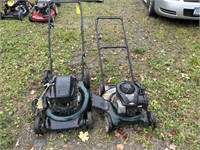 Pair of Bolens Push Lawnmowers