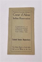 Coeur d'Alene Indian Reservation Regulations