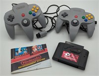 (JL) Nintendo 64 Game Controllers, 1 Game (