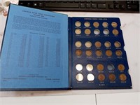 OF) Wheat cent collection book