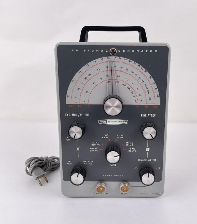Vintage Heathkit RF Signal Generator IG-102