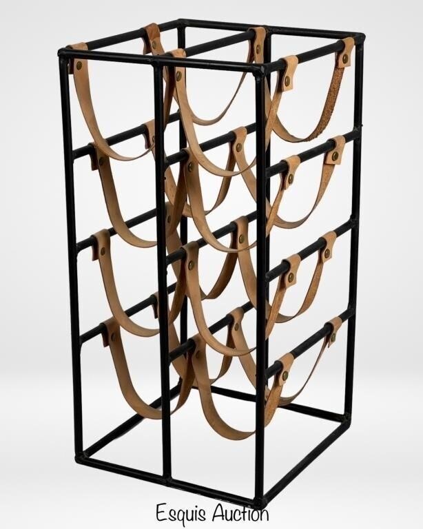 MCM Arthur Umanoff Designer 8 Bottle Wine Rack