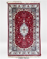 Tabriz Hand-Knotted Pakistan All Wool Pile Rug