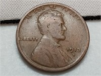 OF) Better date 1913 D Wheat Penny
