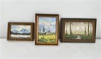 Small Landscape Oil Paintings