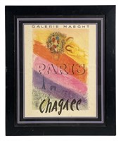 Marc Chagall- Galerie Maeght Paris 1954 Lithograph