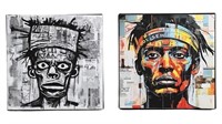 AI Created Pop Art Prints in style of Basquiat