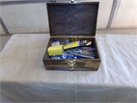 Gromet kit and wood box