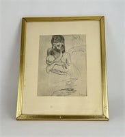 Picasso Mother and Child Print