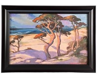 Mary DeNeale Morgan Seashore Painting in style of