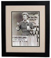 I Love Lucy- "Vitameatavegamin" Framed Photograph