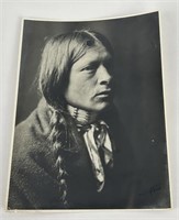 Edward Curtis 1756 San Juan Pueblo Indian Photo