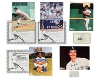 Baseball Stars Autographed/ Signed Photographs