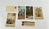 Collection of Postcards and Photo