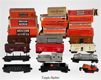 Vintage Lionel RR Rail Road Train Cars