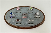 Collection of Sterling Silver Rings