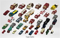 Group of Vintage Die-Cast Cars- Matchbox, Tonka, L