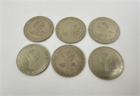 Collection of Los Angeles Bicentennial Coins