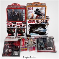 Star Wars Lunch Boxes, Toys, Pez Dispensers, Calcu