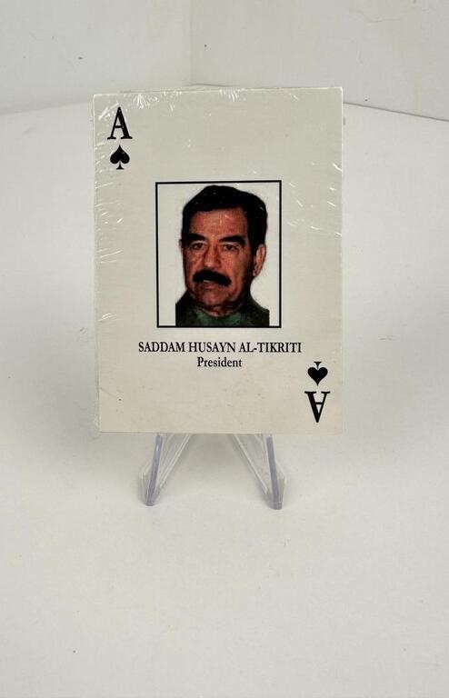 Iraq War Most Wanted Deck of Playing Cards