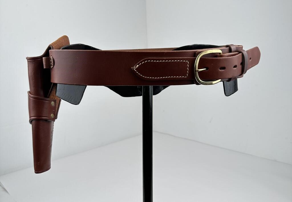 Triple K 900-15 Leather Holster Gun Belt Rig