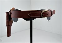 Triple K 900-15 Leather Holster Gun Belt Rig