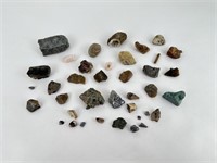 Collection of Montana Mineral Specimens Fossils
