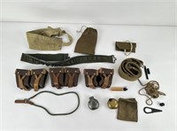 Collection of SKS Mosin Nagant Pouches Accessories
