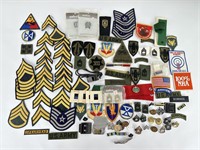 Collection of Vietnam War US Army Patches
