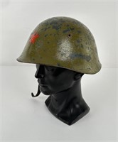 WW2 Italian M33 Helmet with Soviet Star