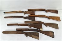 Collection of Rifle Stocks