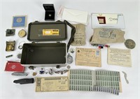 Collection of Assorted Military Items