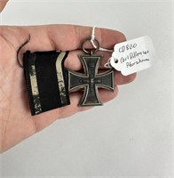 WWI WW1 German Iron Cross Carl Dillenius