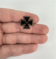 WWI WW1 German Iron Cross Enamel Miniature
