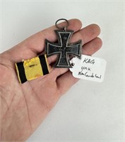 WWI WW1 German Iron Cross KAG