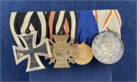 WWI WW1 German Iron Cross Medal Bar