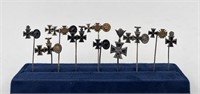 Collection of WWI and WW2 German Stick Pins