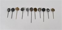 Collection of WW2 German Stick Pins