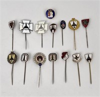 Collection of WW2 German Stick Pins