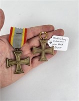 WWI WW1 German Mecklenburg Cross Medals