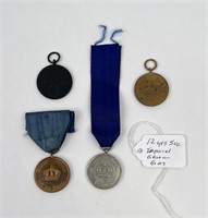 WWI WW1 Imperial German Service Award Medals