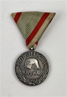 WWI WW1 Hungarian Military Bravery Award Medal