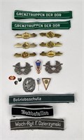 East German Military Award Medals Badges