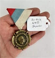 WWI WW1 Serbia German Service Medal