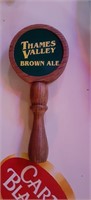 Thames Valley Brown Ale Beer tap handle