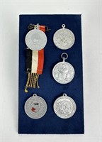 WWI WW1 Germany Austria Aluminum Medals