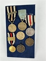 Collection of WWI WW1 Imperial German Medals